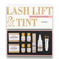 Iconsign lash lift and tint kit with various products on a white background