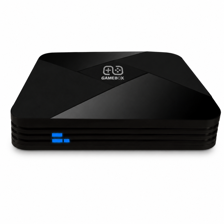 Black gaming device with &