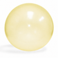 Yellow sphere on a white background