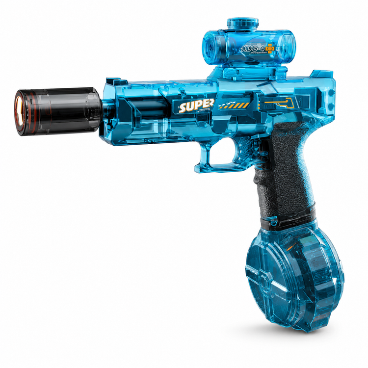 Kids LED Electric Water Gun with Auto Spray 00