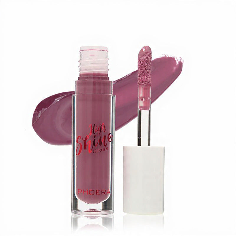 Lip gloss with applicator and visible brand name on a white background FANCY - ROSY MAUVE