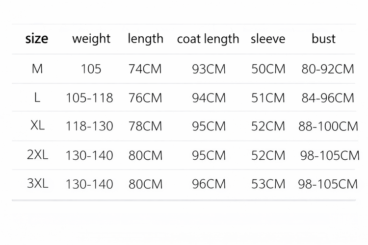 Measurements For Women’s Two-Piece Breathable Silk Nightgown