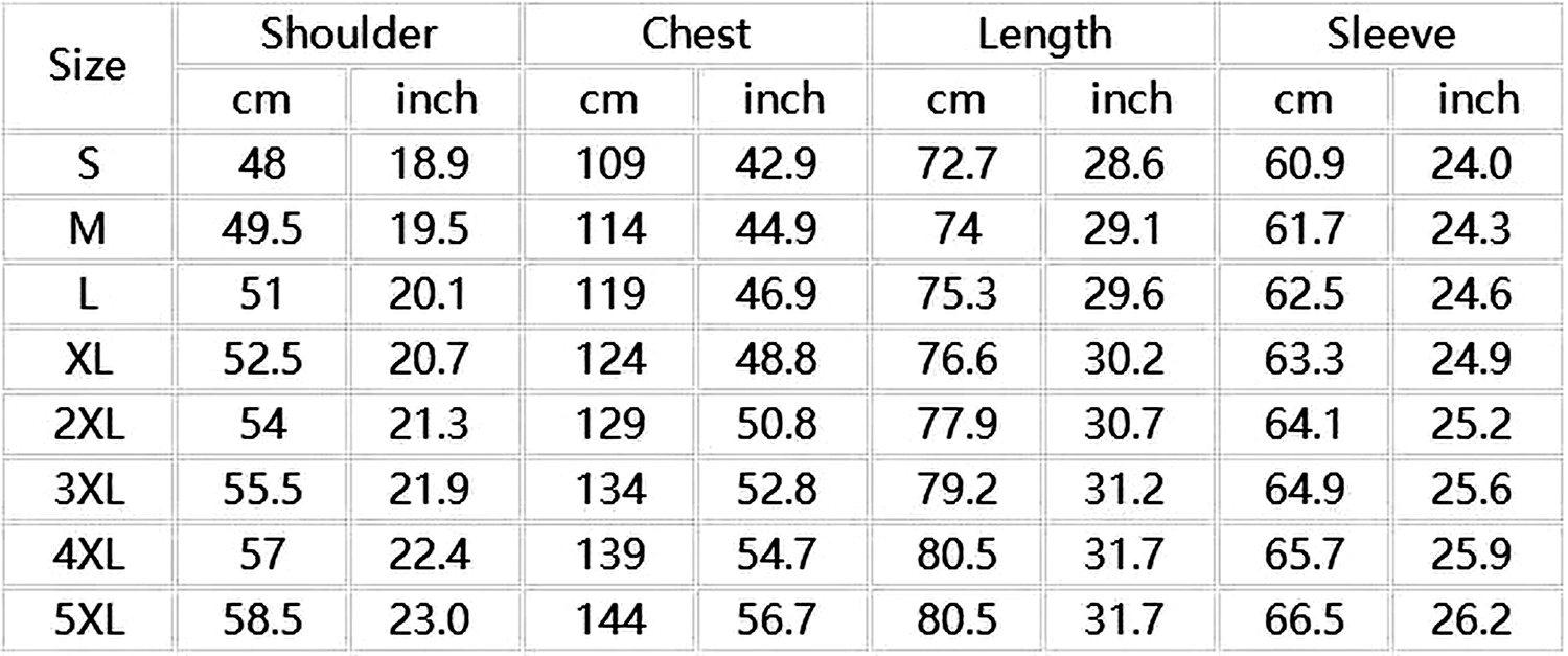Measurements of Men’s Corduroy Stand-Collar Zip Sweatshirt
