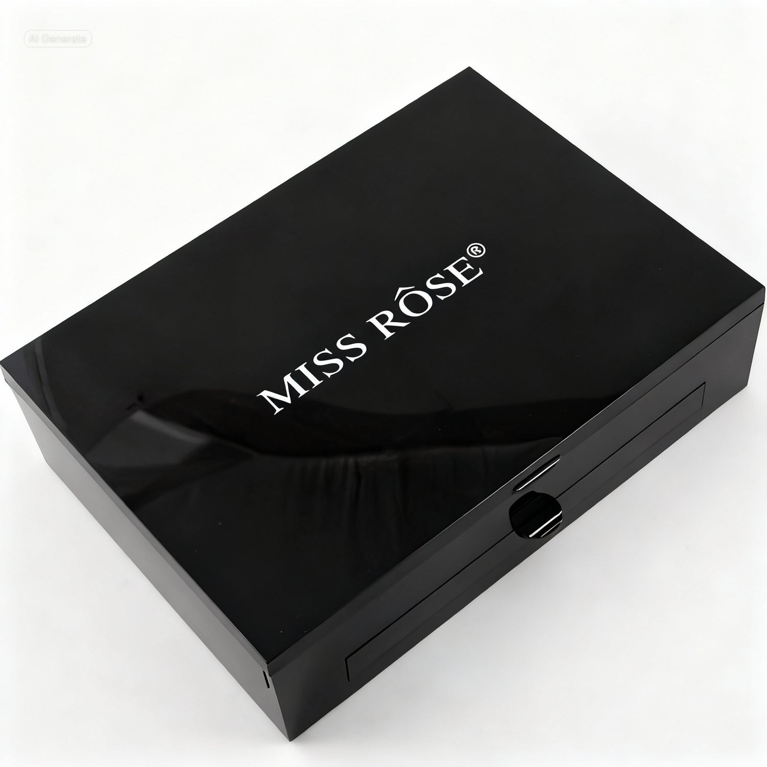 Lanmo lip gloss with star design on a beige background