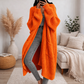 ORANGE Women’s Loose Thick Knit Idle-Style Sweater