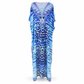 Printed Beachwear Cover-Up Dress for Women On Display