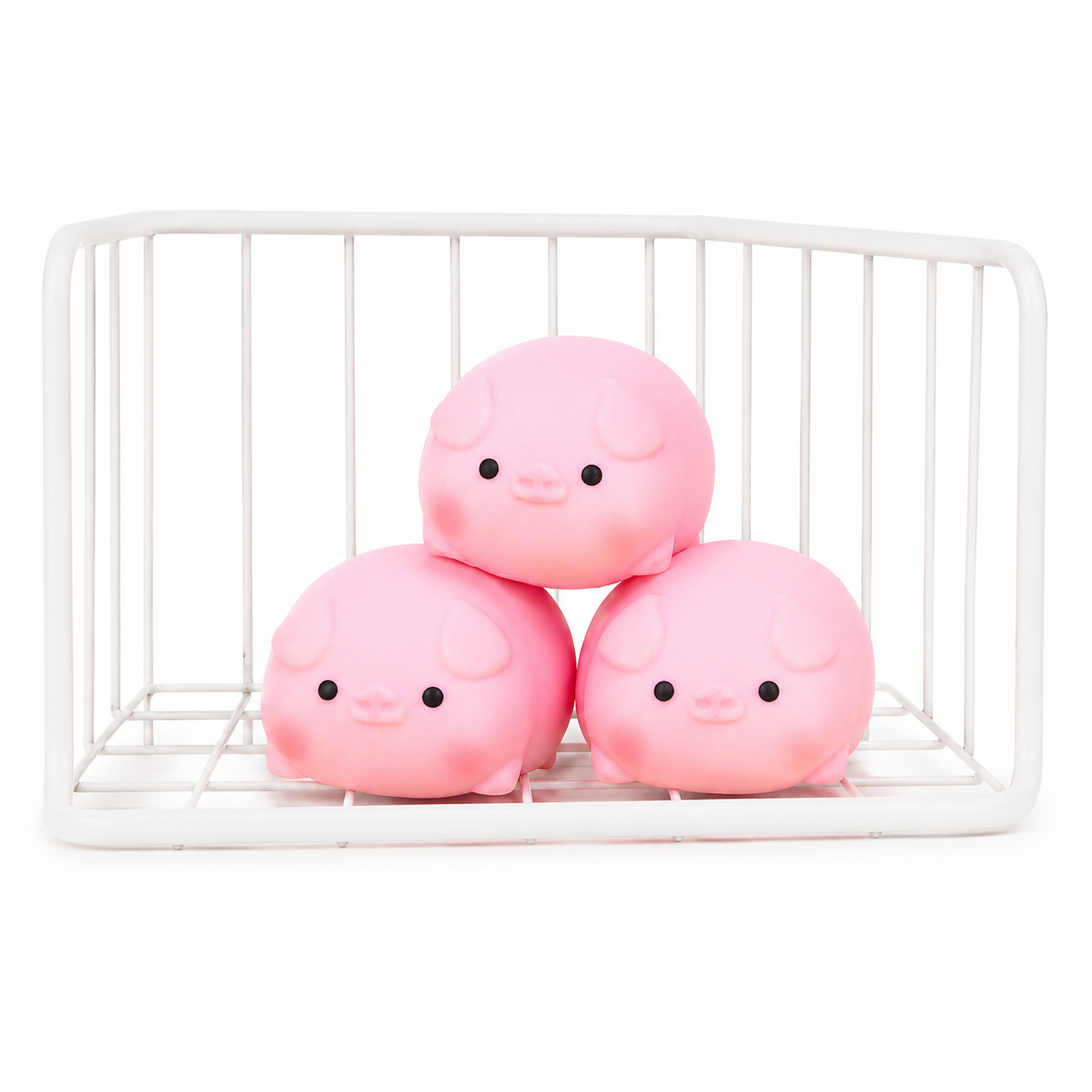 Product Details
Material: TPR
Type: Slow Rebound Squeeze Toy
Design: Cute Chick
Recommended Age: 12 Years and Above
Suitable For: Teens and Adults
Size: 7 × 6 × 6 cm
Available Colors: Wobi Flour Pinnacle, Puppy Pig, Puppy Dog

Key Features
Soft and slow-rising TPR material
Comfortable to squeeze and hold
Helps relieve everyday stress and tension
Lightweight and portable
Durable and reusable
Suitable for home, office, school, or travel
Supports hand grip and finger movement
Ideal as a fun gift for teens and 