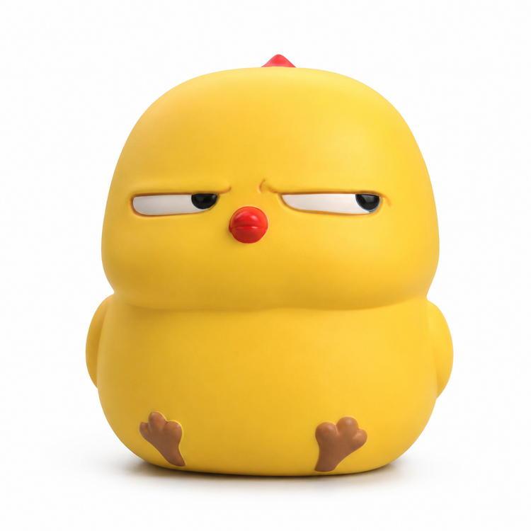 Product Details
Material: TPR
Type: Slow Rebound Squeeze Toy
Design: Cute Chick
Recommended Age: 12 Years and Above
Suitable For: Teens and Adults
Size: 7 × 6 × 6 cm
Available Colors: Wobi Flour Pinnacle, Puppy Pig, Puppy Dog

Key Features
Soft and slow-rising TPR material
Comfortable to squeeze and hold
Helps relieve everyday stress and tension
Lightweight and portable
Durable and reusable
Suitable for home, office, school, or travel
Supports hand grip and finger movement
Ideal as a fun gift for teens and 