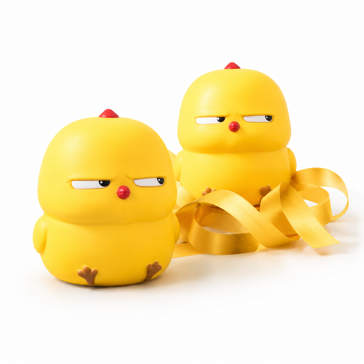 Product Details
Material: TPR
Type: Slow Rebound Squeeze Toy
Design: Cute Chick
Recommended Age: 12 Years and Above
Suitable For: Teens and Adults
Size: 7 × 6 × 6 cm
Available Colors: Wobi Flour Pinnacle, Puppy Pig, Puppy Dog

Key Features
Soft and slow-rising TPR material
Comfortable to squeeze and hold
Helps relieve everyday stress and tension
Lightweight and portable
Durable and reusable
Suitable for home, office, school, or travel
Supports hand grip and finger movement
Ideal as a fun gift for teens and 
