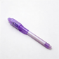Purple highlighter pen on a white background