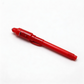 Red pen on a white background