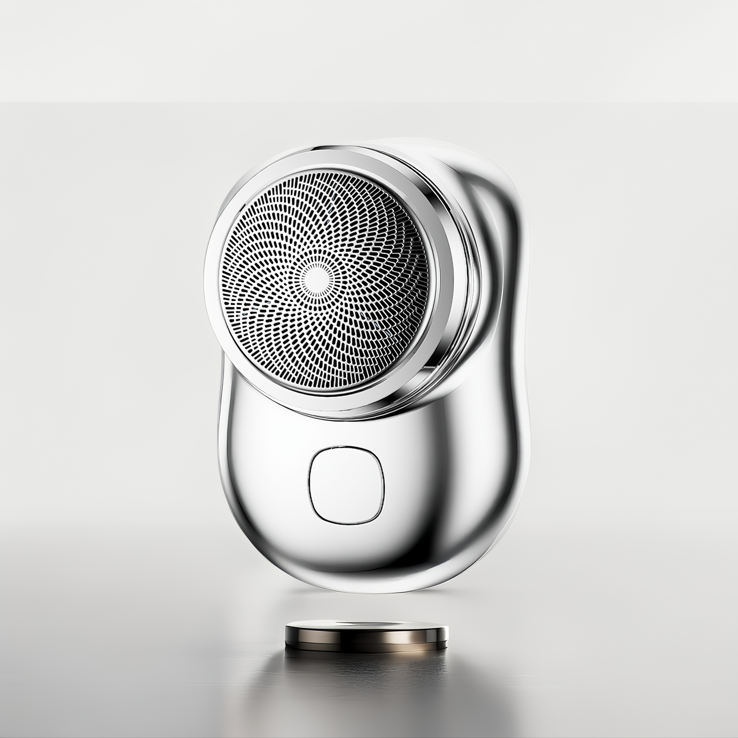 Shaver on a white background SILVER