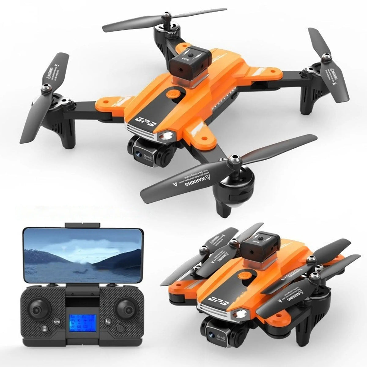 Aerial photography drone with remote controller