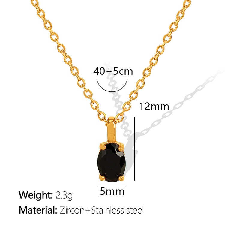 Design Necklace High-grade Jewelry For Women XL231 White Black Gold