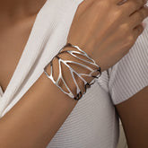 Design Leaf Bracelet For Women Vintage Jewelry