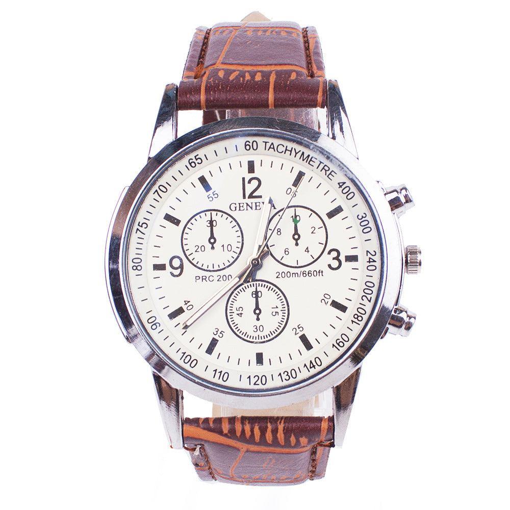 Blue Light Glass Wrist Watch Men New Watches 8style