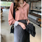 New Western-Style Lace Chiffon Shirt