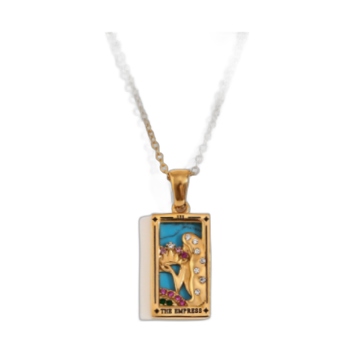 Tarot necklace stainless steel pendant, stylish designs — product photo 17