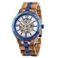 Wooden Automatic Mechanical Watches Men Luxury - Esdeepee