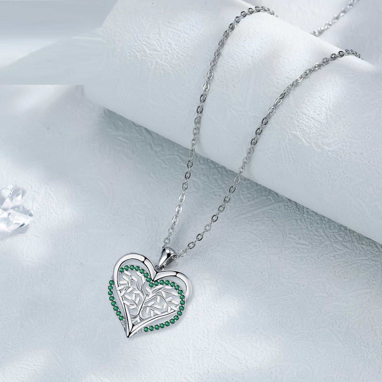 Pendant Jewelry Lucky Tree Heart Necklace For Women