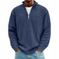 Men’s Corduroy Stand-Collar Zip Sweatshirt