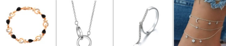 Rhinestone Crystal Bracelet Jewelry Gift for Women Set