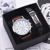 Blue Light Glass Wrist Watch Men New Watches 4style
