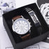 Blue Light Glass Wrist Watch Men New Watches 4style