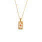 Enhanced product photo of Tarot necklace stainless steel pendant, stylish designs