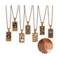 Tarot necklace stainless steel pendant, stylish designs — product photo 9
