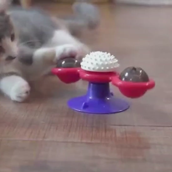 Interactive Rotating Windmill Toys For Dogs & Cats 22