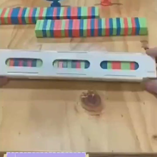 Automatic Domino Laying Train Toy For Kids 12