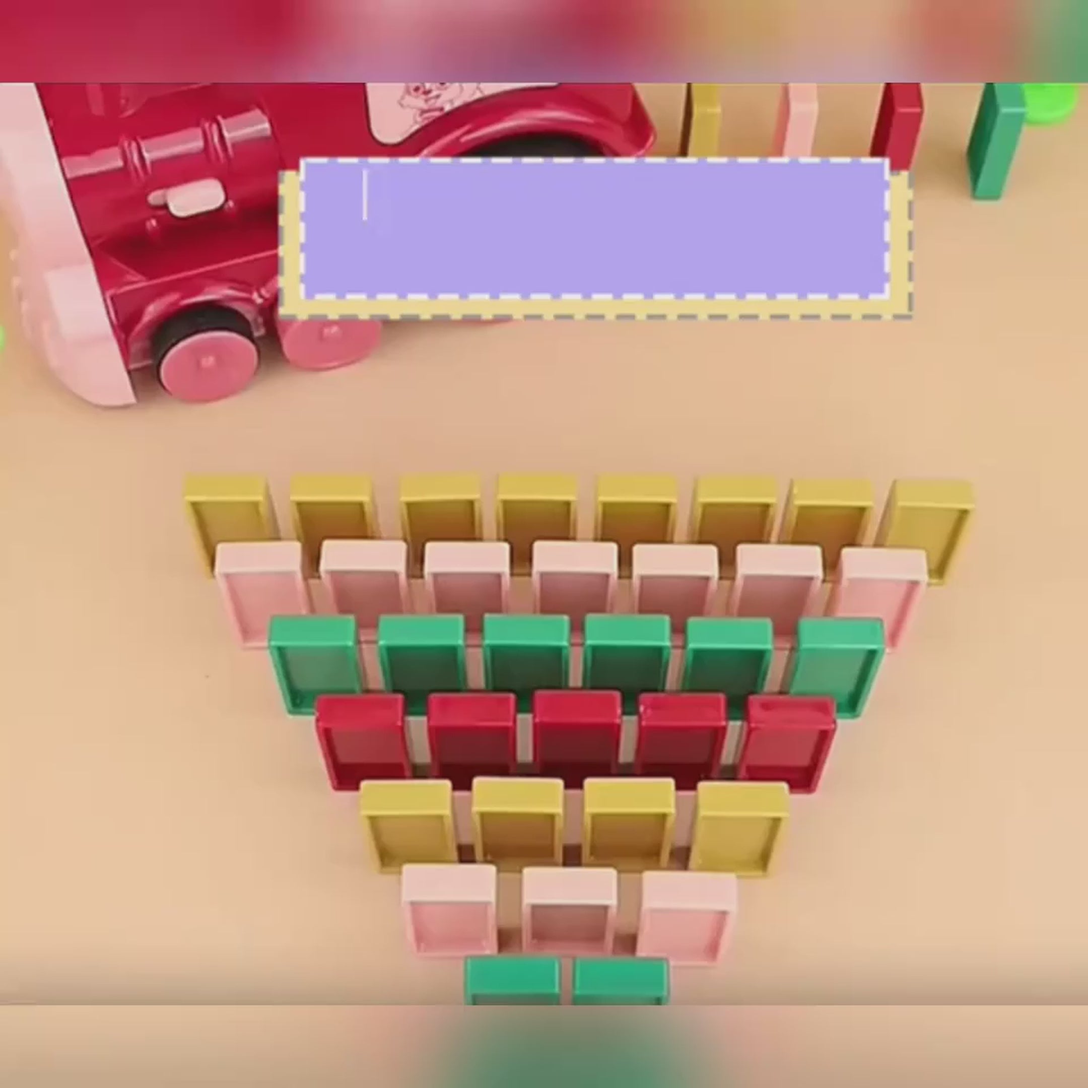 Automatic Domino Laying Train Toy For Kids 10