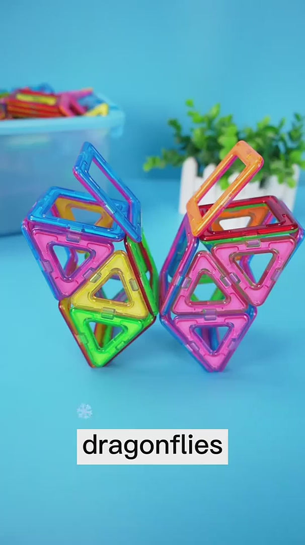 Creative DIY Magnetic Construction Toy Set for Children 15