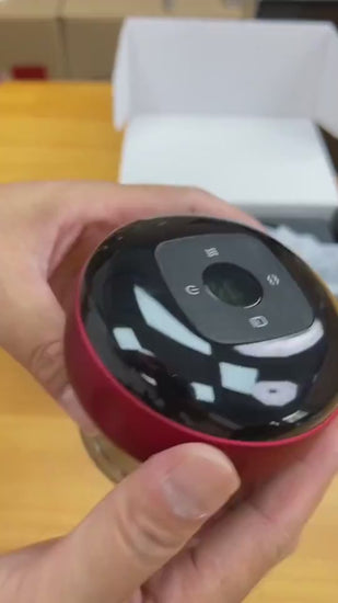 Red Portable Electric Body Massage Cups