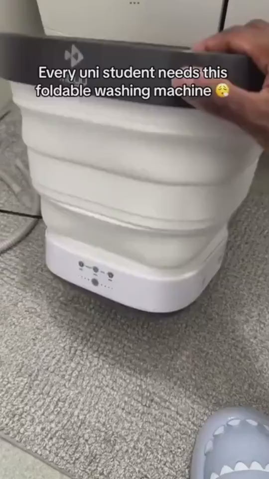 Portable Foldable Washing Machine | Camper Van & Mobile Home Usage