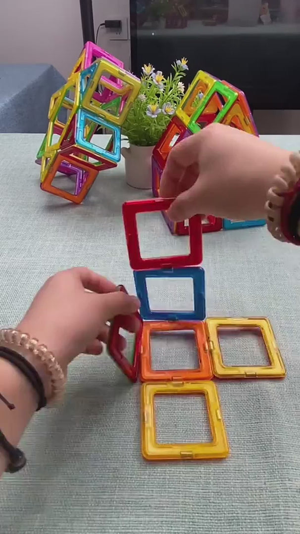 Creative DIY Magnetic Construction Toy Set for Children 11