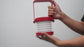 Red Portable Foldable Night Light – USB Rechargeable