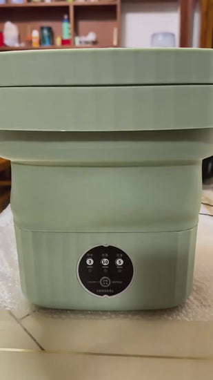Portable Foldable Washing Machine | Camper Van & Mobile Home Usage